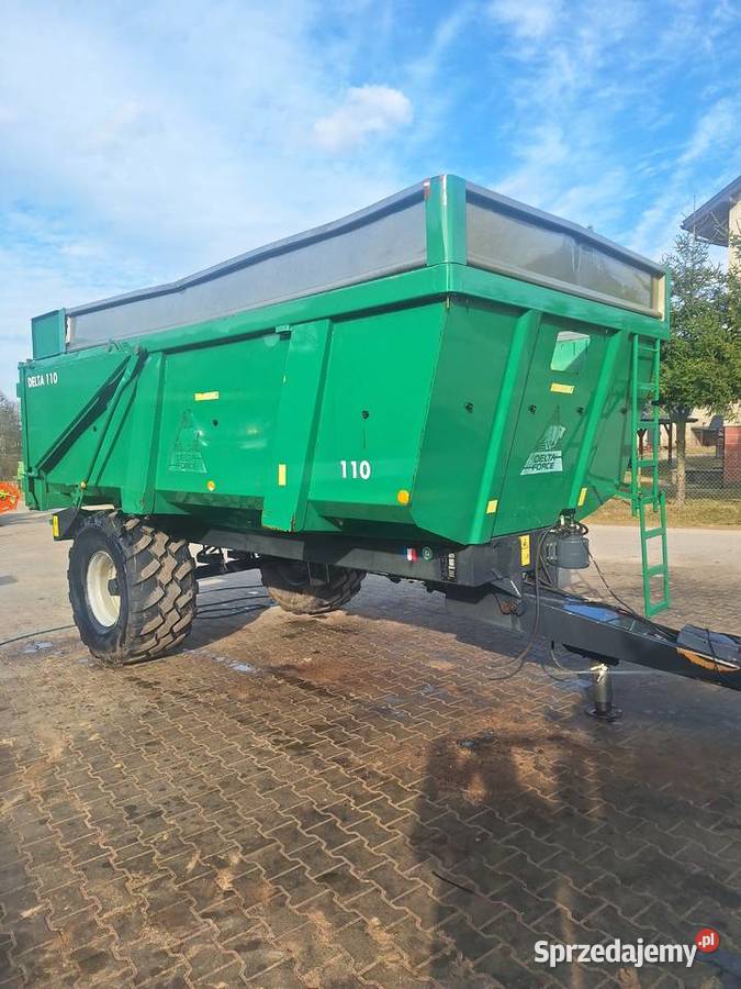 Przyczepa skorupowa wywrotka 11 ton Stan Łomża