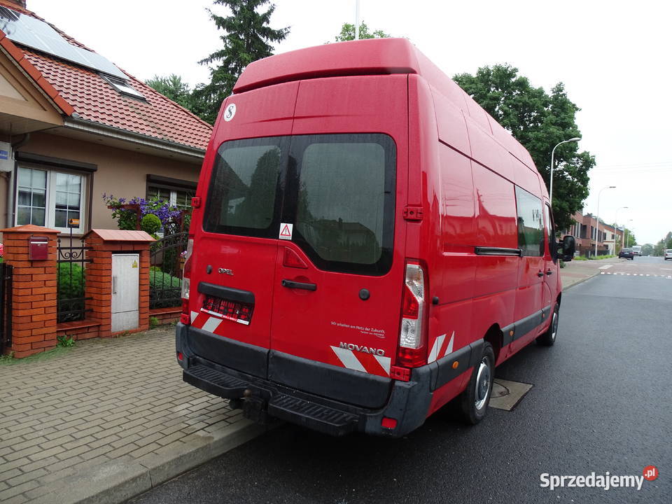 Opel Movano 23 dti 125 koni L4 H3 MAXI JUMBO poduszka powietrzna wielkopolskie Poznań