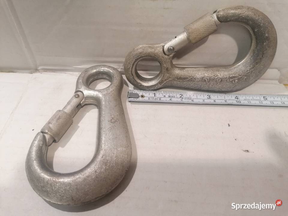 szekle aluminiowe 2 z atestem karabińczyk Piotrków Trybunalski