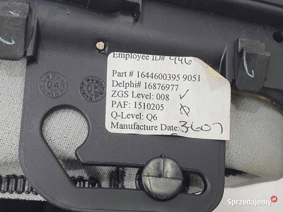 OSŁONA KOLUMNY KIEROWNICY MERCEDES W164 ML