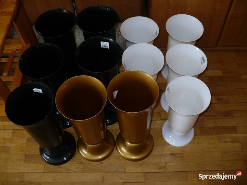 Gazony wazony czarne 5 sztuk Poznań