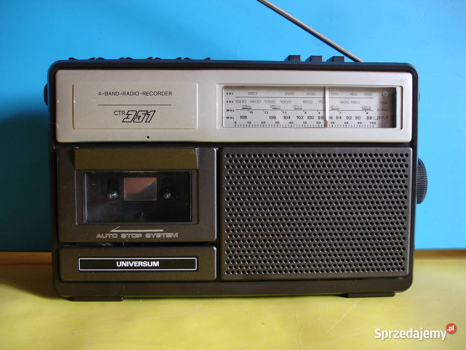 Radiomagnetofon UNIVERSUM CTR351 lubuskie Zielona Góra sprzedam