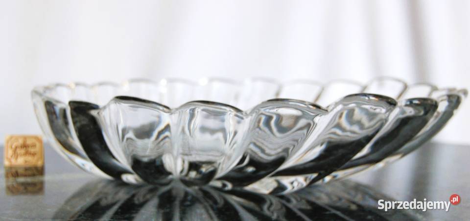 Walther Glas kryształowa patera liść kryształ Lublin sprzedam
