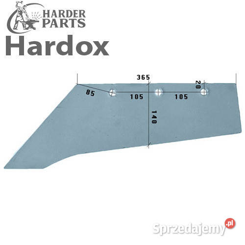 Lemiesz HARDOX 3333811L M22SL M20SL MS2NL do