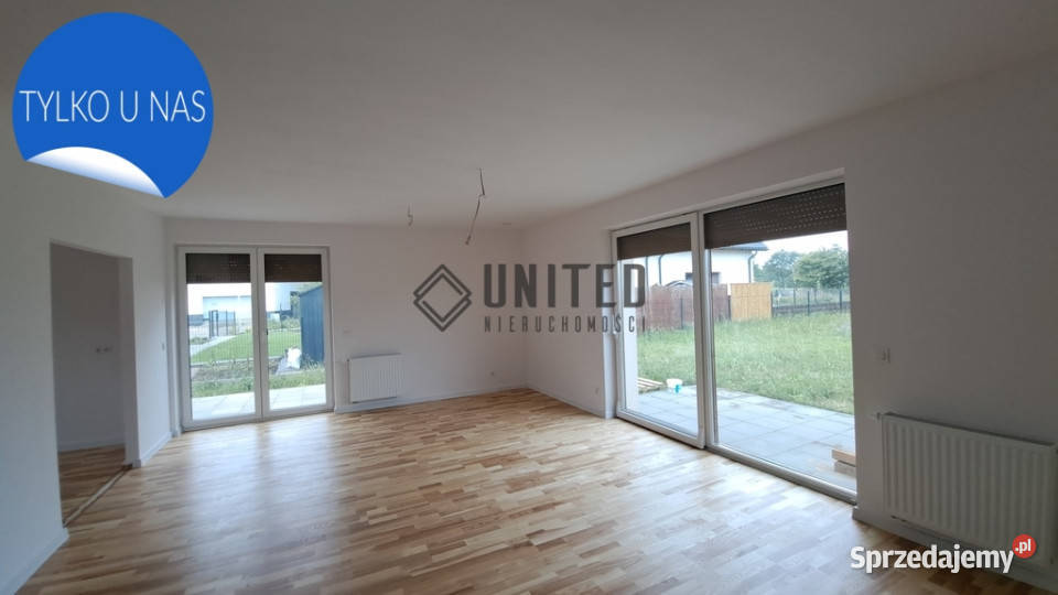 Bliźniak Wrocław Kowale z dużym ogrodem silikat Sprzedaż dolnośląskie sprzedam