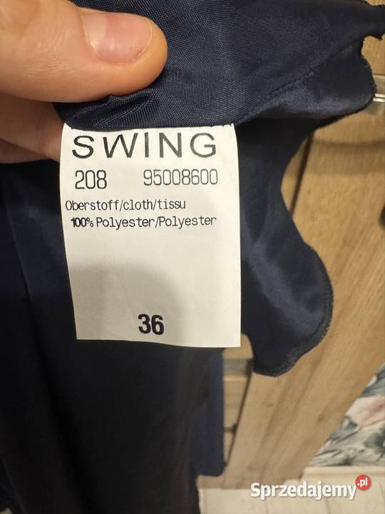 Wieczorowakoktajlowa sukienka SWING w rozmiarze Gdańsk
