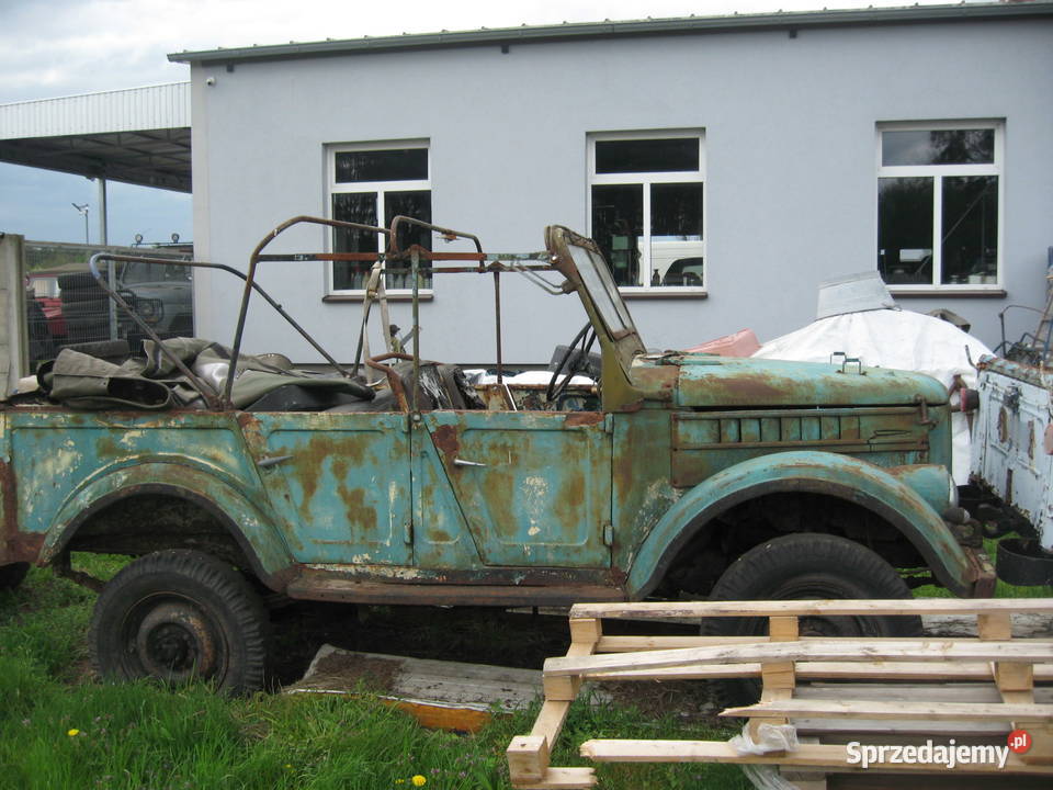 Gaz 69 z dokumentami Poznań