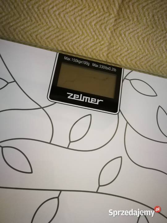 Elektroniczna waga łazienkowa Zelmer Ultra Slim Szczecin sprzedam