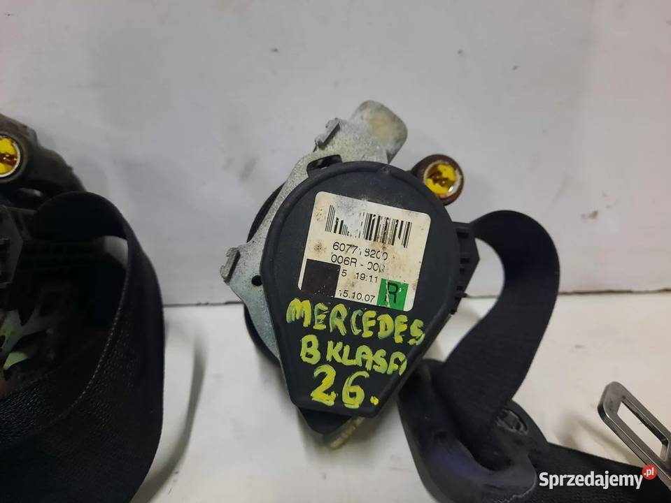 MERCEDES BKLAS W245 20 CDI PAS BEZPIECZEŃSTWA świętokrzyskie Włoszczowa