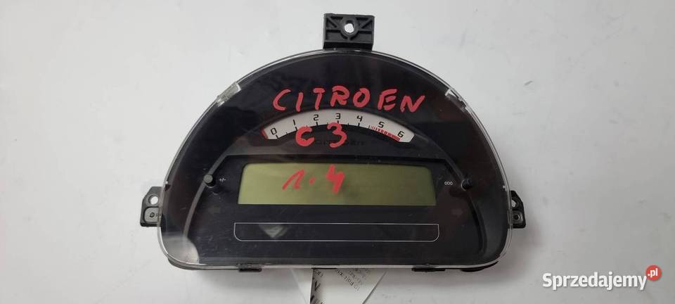 LICZNIK ZEGAR CITROEN C3 9660225880 osobowe Lipno