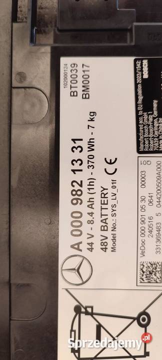 MERCEDES W247 BATERIA AKUMULATOR