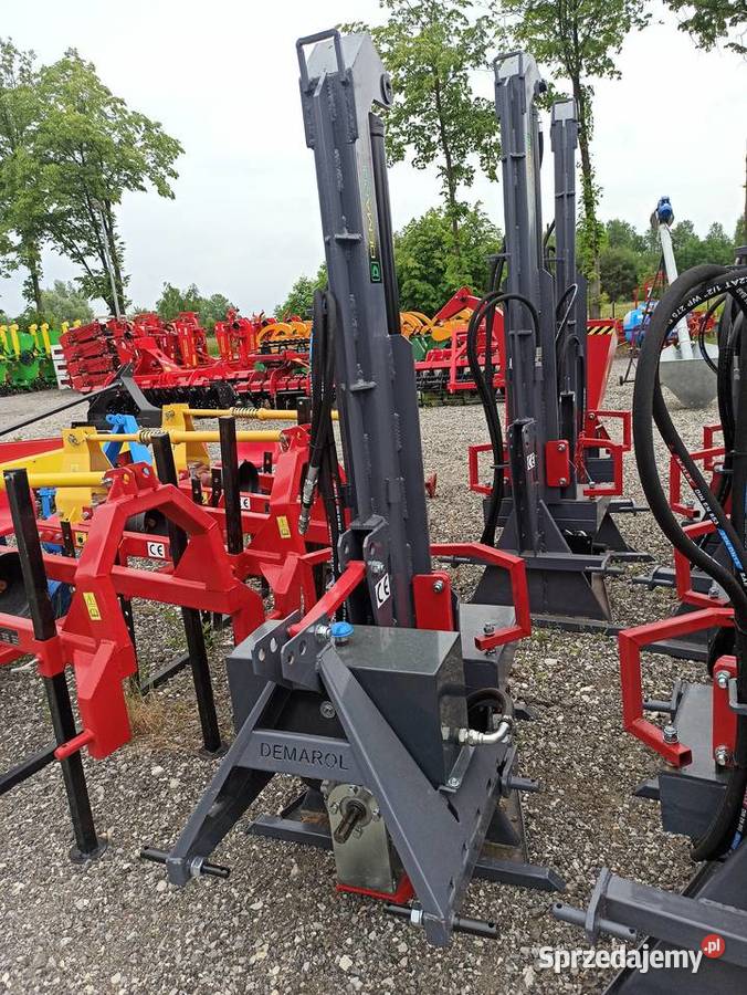 Nowa łuparka hydrauliczna DEMAROL ŁP5 pionowa do nieuszkodzony wielkopolskie Kalisz