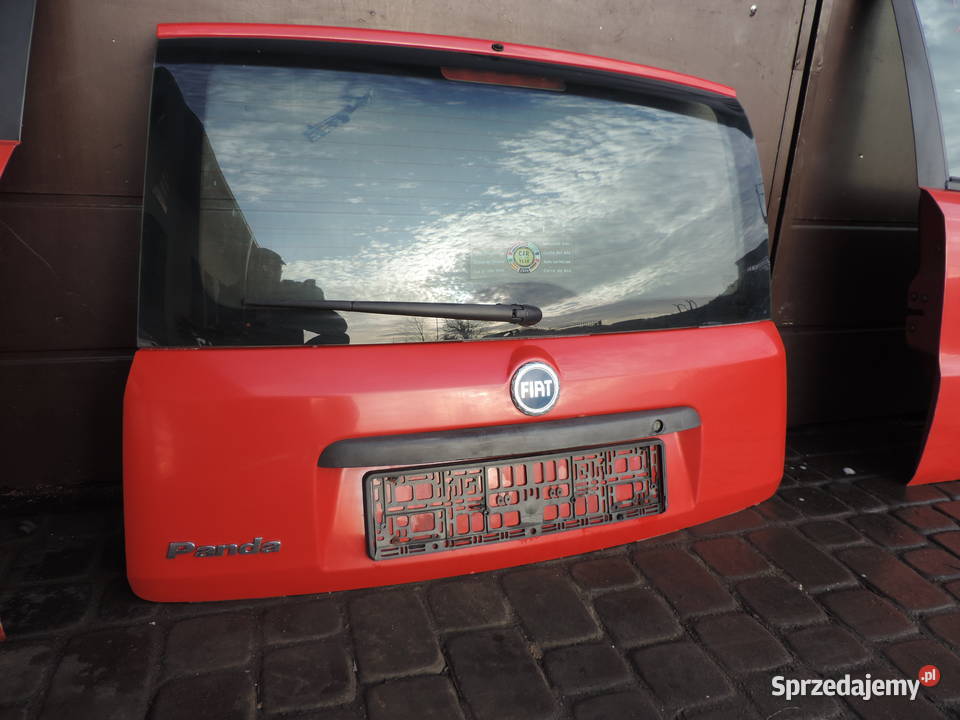 FIAT PANDA 2 KLAPA TYLNA TYŁ BAGAŻNIKA małopolskie Nowy Sącz