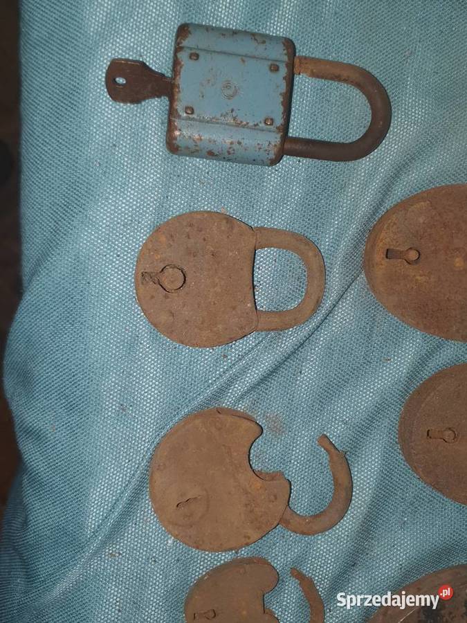 Kłódki stare przedwojenne vintage sprzedam