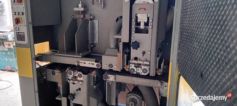 Szlifierka pasowa dwustronna przelotowa Hess