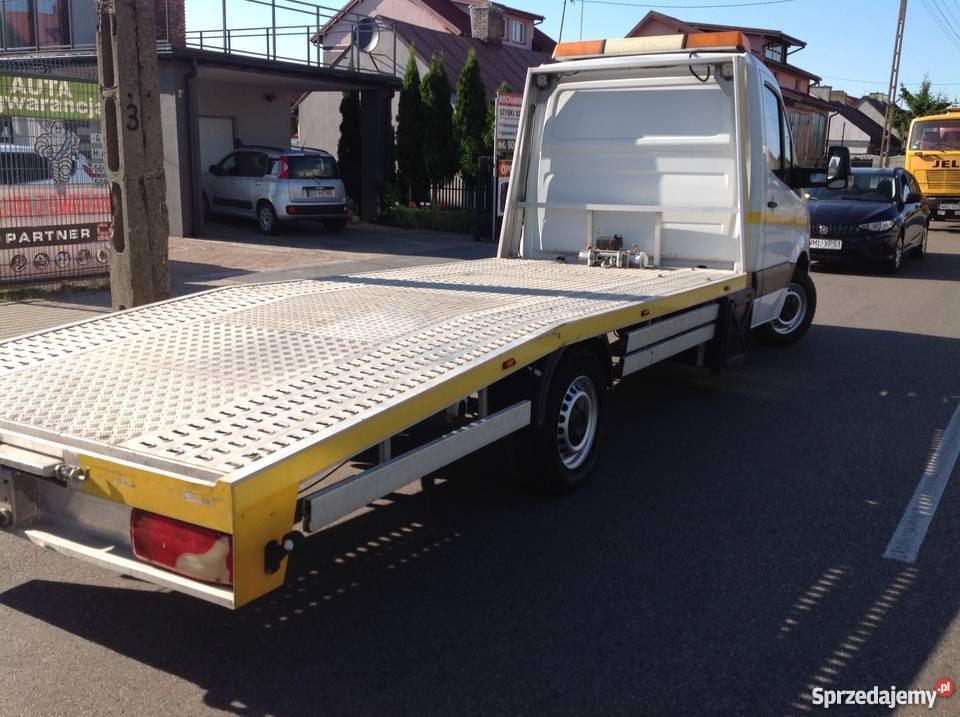 Mercedes sprinter laweta klima 315 cdi bezwypadkowy Mława