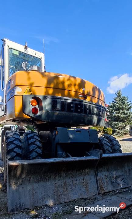 Koparka kołowa LIEBHERR A 309 LITRONIC małopolskie Bobrowniki Wielkie