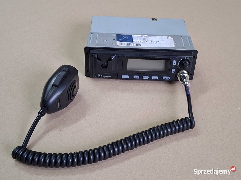 MERCEDES ACTROS MP4 CBRADIO CB RADIO MIKROFON Bieleń