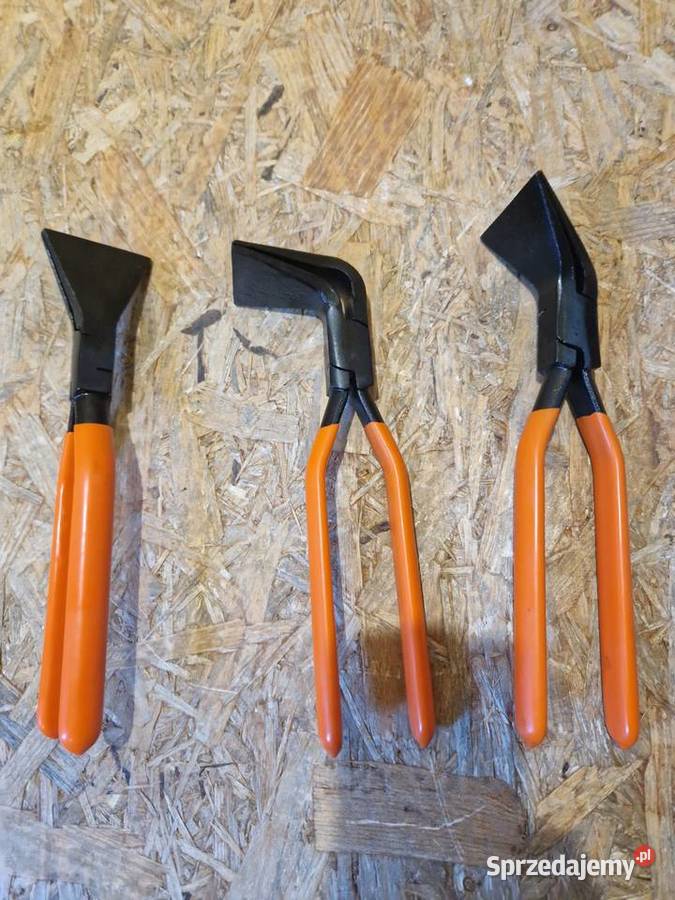 KOMPLET SZCZYPIEC DEKARSKICH DO GIĘCIA BLACHY Głogowa
