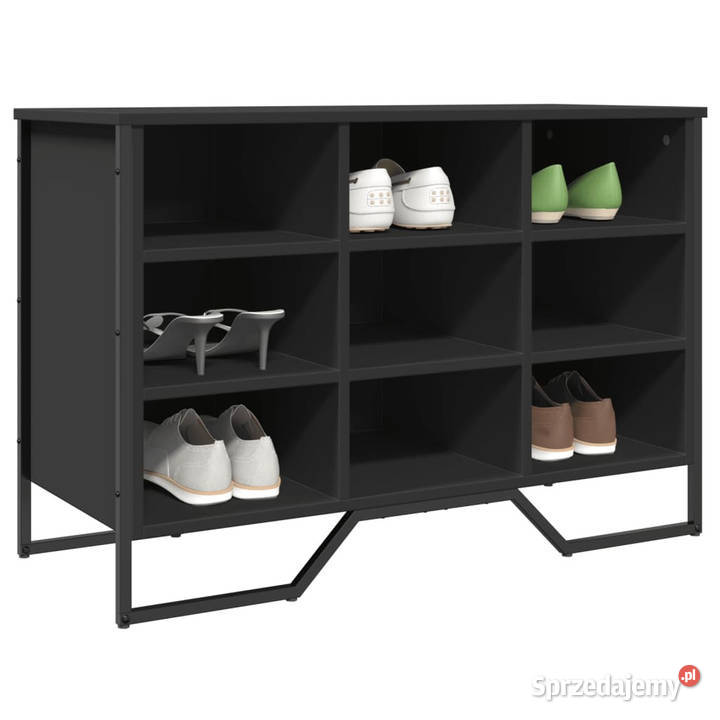 Szafka na buty czarna 90x38x615 materiał mazowieckie Warszawa