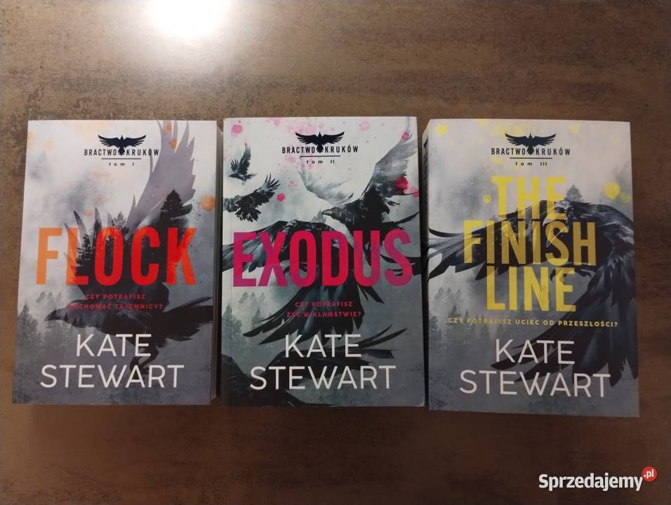 Kate Stewart Bractwo kruków tom 13 Flock Exodus Giżycko