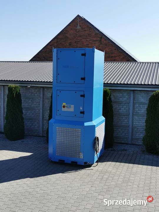 Odciąg dymu z hali wieża wentylacyjna Zdziechowice