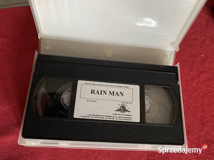 Rain Manfilm na kasecie VHS lubelskie Lublin