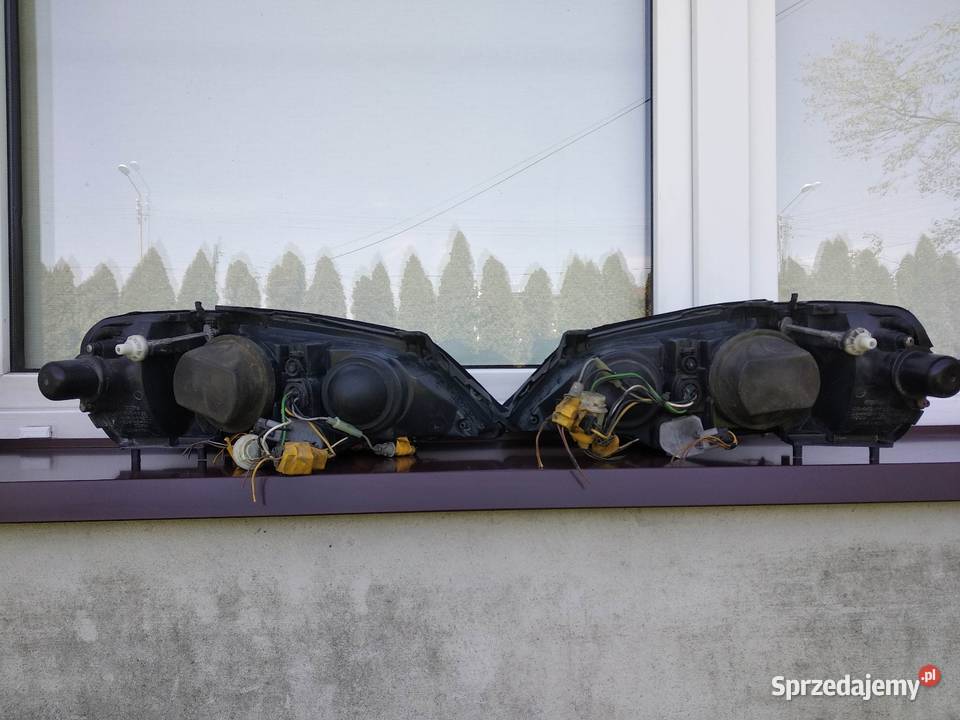 Opel Astra G lampy przednie reflektory komplet Motoryzacja