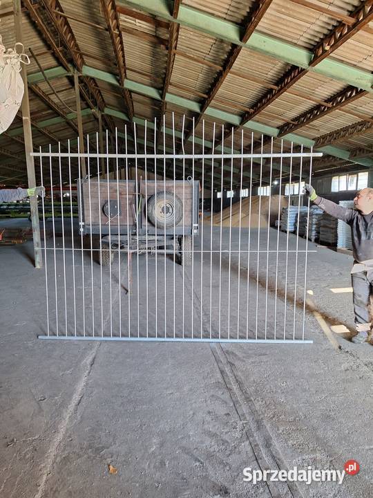 Ogrodzenie ocynk przęsła słupki zbrojenie Osiek Łużycki sprzedam