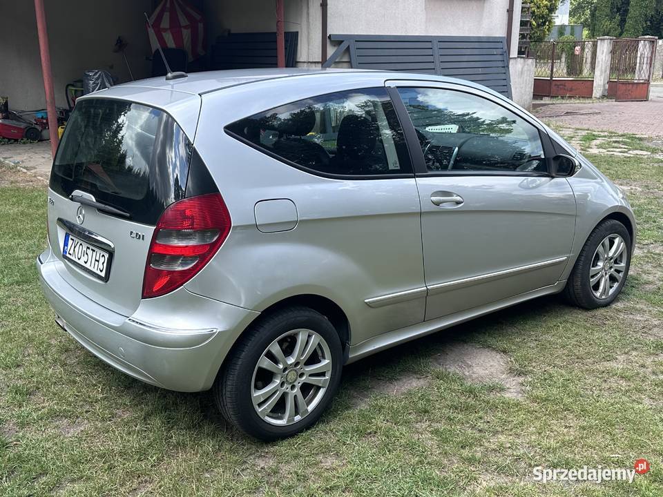Mercedes Benz Klasa A 2005 20d 110 automatklima Hatchback Łódź