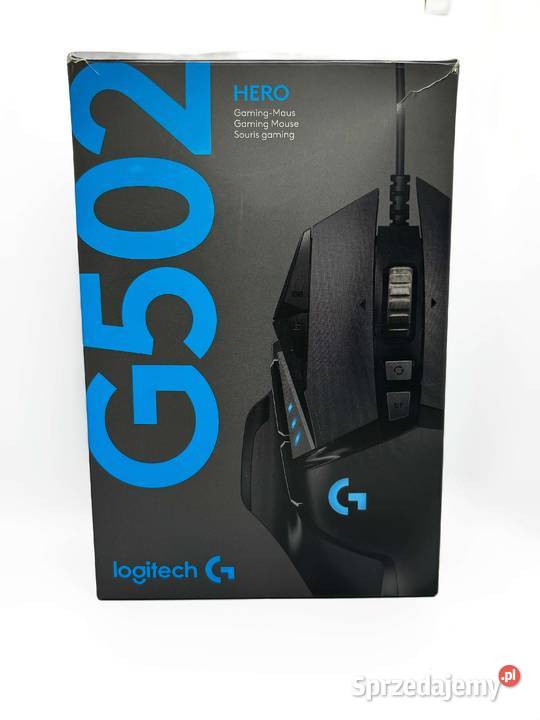 Myszka przewodowa Logitech G502 HERO sensor Klawiatury i myszy Elbląg sprzedam