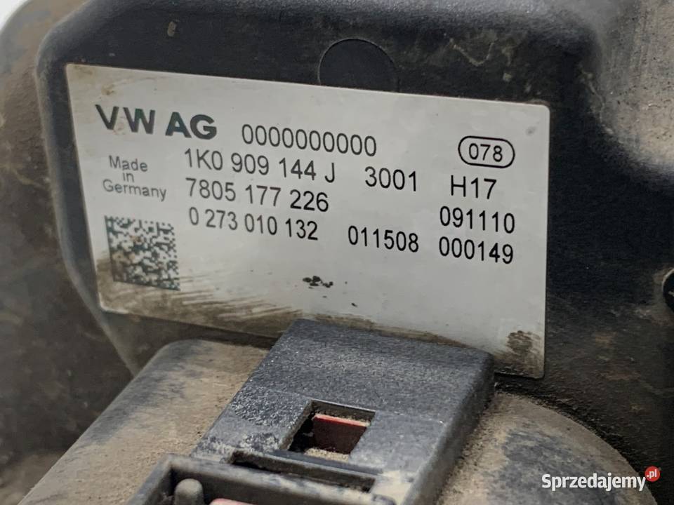 SILNIK WSPOMAGANIA VW GOLF VI 1K0909144J 0914 podkarpackie