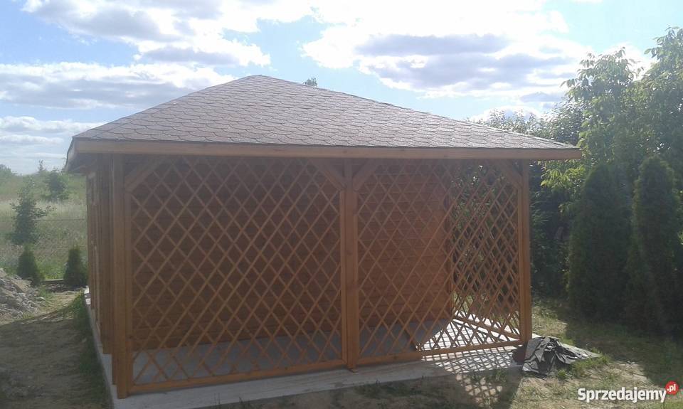 Altany drewniane place zabaw sprzedam