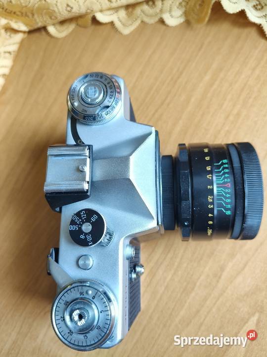Radziecki aparat fotograficzny ZenitE Lublin