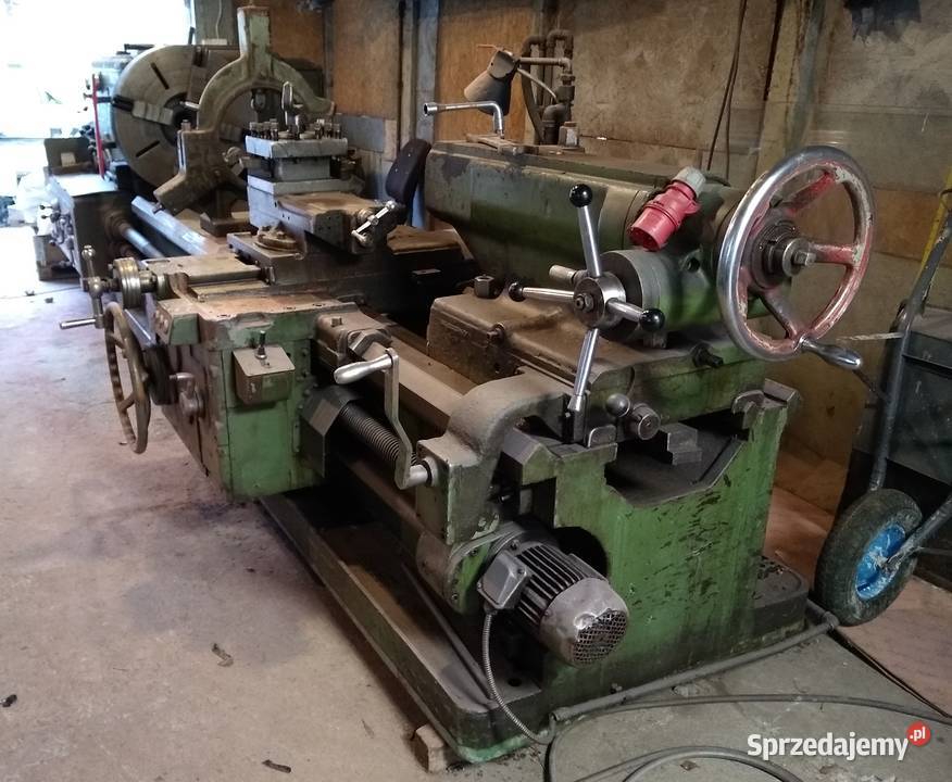 Duża tokarka STANKOIMPORT model 1A64 z DTRką Szczecin sprzedam