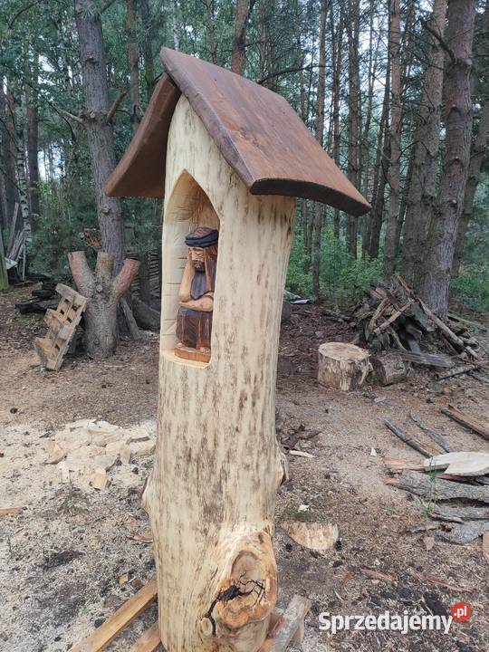 Kapliczka drewniana Rzeźby i figury Mińsk Mazowiecki sprzedam