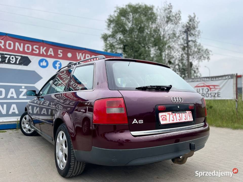 Audi A6 18 Turbo Benzyna Szyberdach HAK 1800cm3 dolnośląskie Wrocław sprzedam