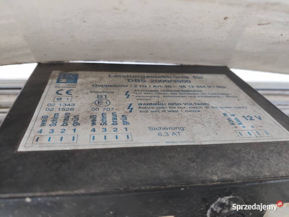 Belka sygnalizacyjna koguty z trąbami Martin podlaskie Augustów