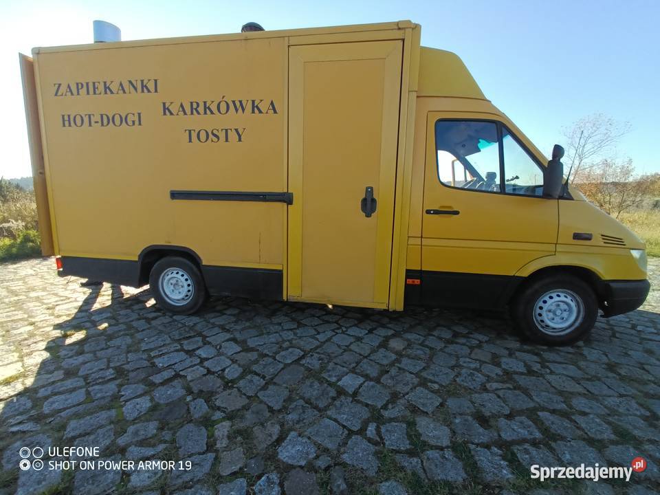 Mercedes Food Truck Gotowy Do Pracy 82KM Szczecin sprzedam