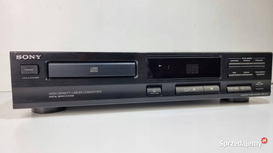 Sony odtwarzacz kompaktowy CD player CDP 213 wielkopolskie Międzychód