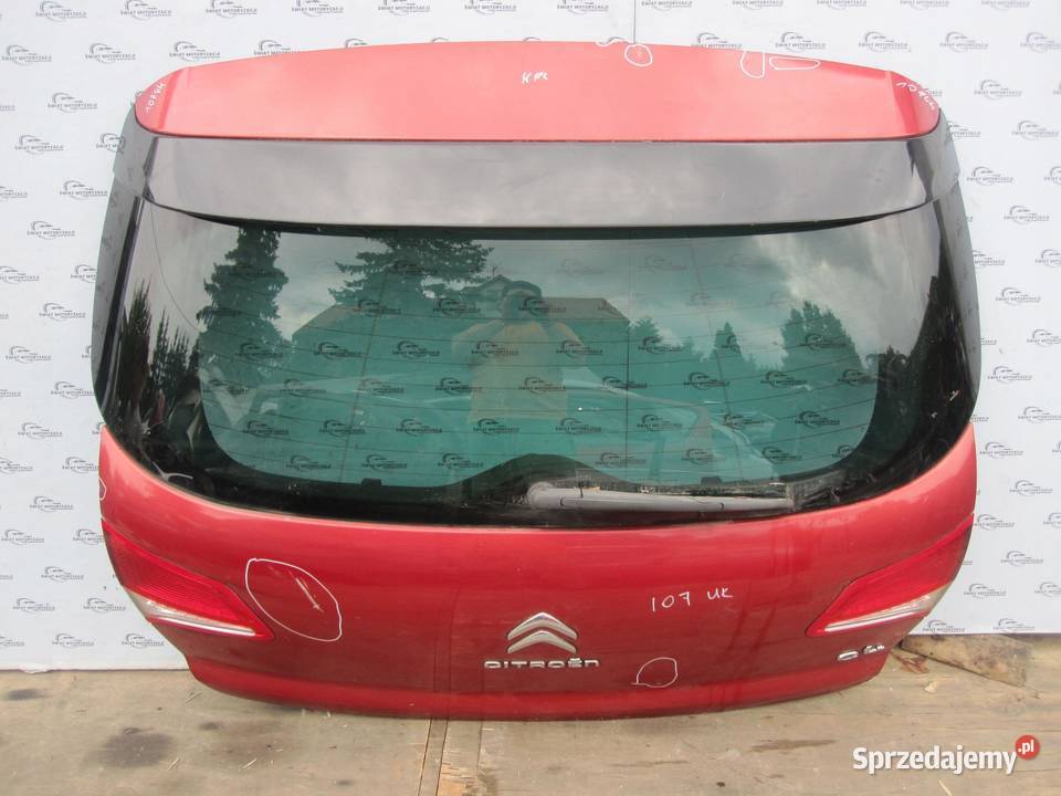 CITROEN C4 II 11r klapa tył kompletna