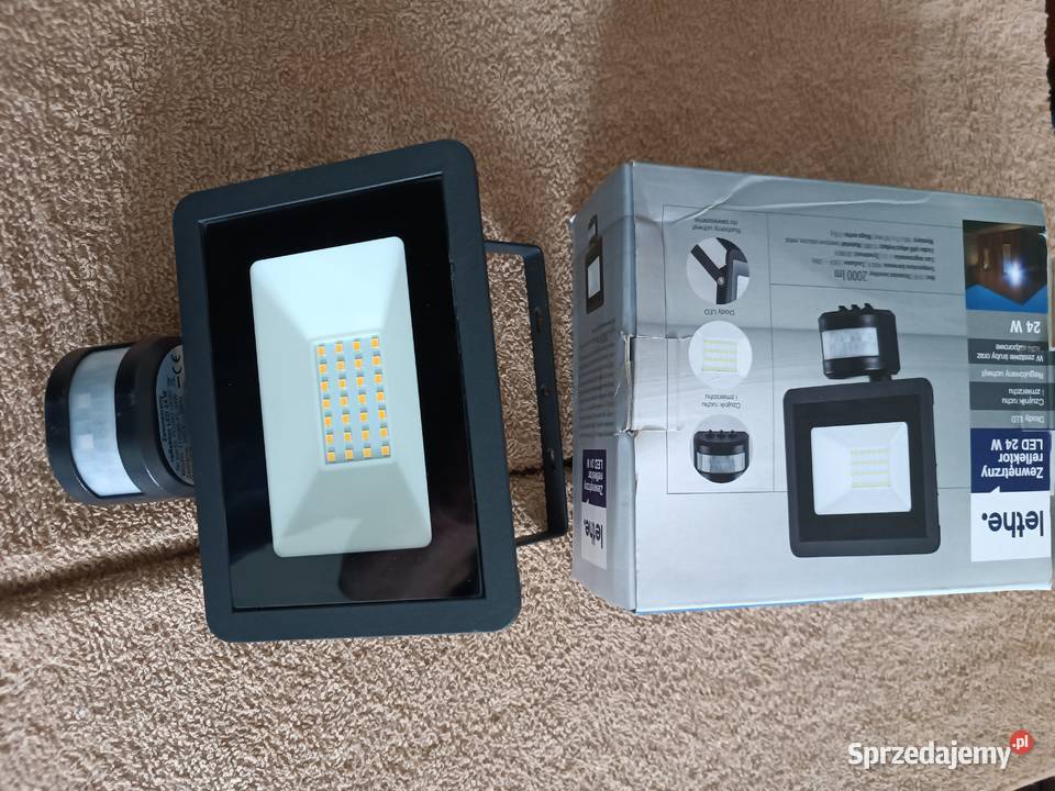 Zewnętrzny reflektor LED 24W 2000 Im lethe Kędzierzyn-Koźle