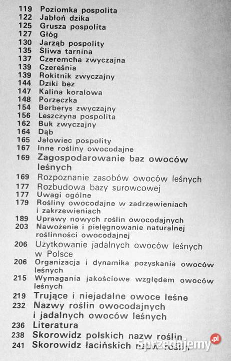 Jadalne owoce leśne Wiesław Grochowski Chełm