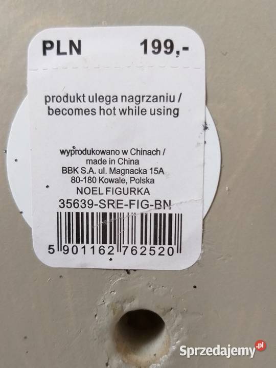 Gipsowa figura św Mikołaja HomeYou mazowieckie Warszawa