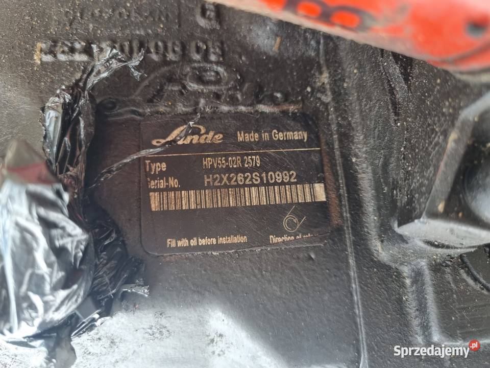Pompa Hydrauliczna LINDE HPV5502R 2579 Schmidt Sierakowice