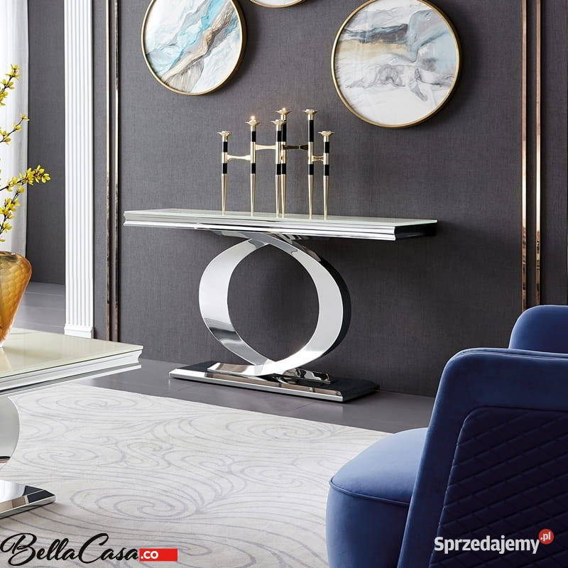 Zestaw mebli Stół Konsola glamour do salonu mazowieckie Warszawa