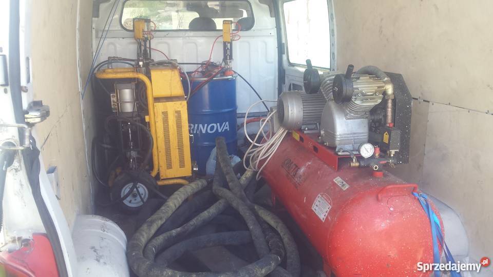 Agregat reaktor do natrysku piany pur wielkopolskie Poznań usługi budowlane