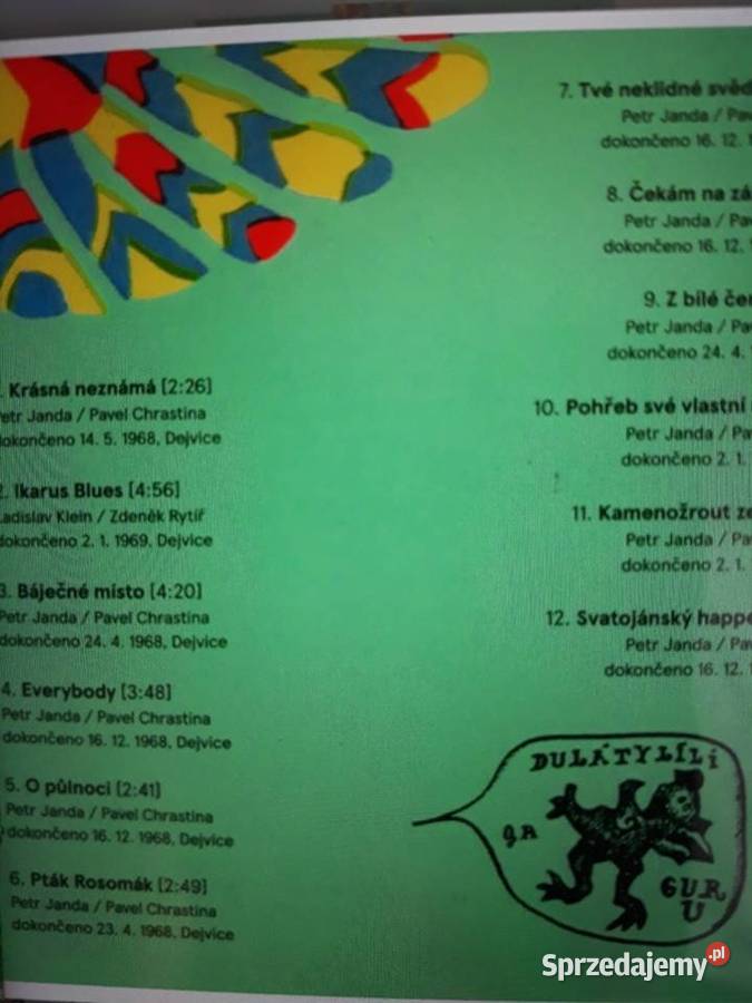 Archiwum czeskiej psychodelii OLYMPIC Ptak podkarpackie Rzeszów