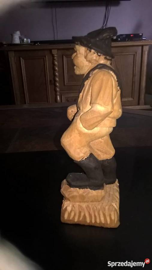 Rzeźba wędrowca Lipno