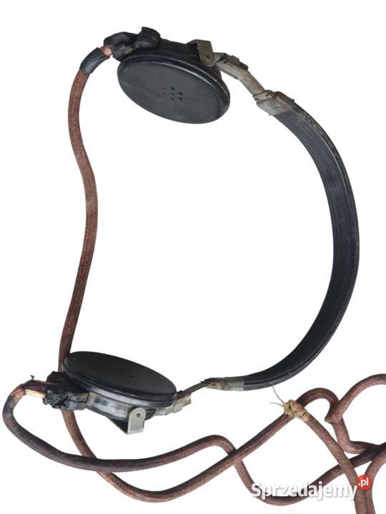 Stare czechosłowackie słuchawki sygnowane TESLA Cieszyn